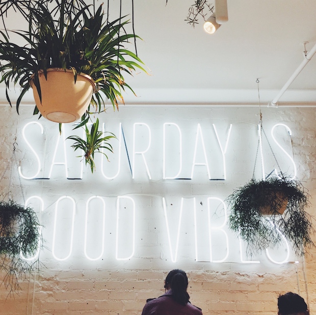 good vibes, kate spade saturday