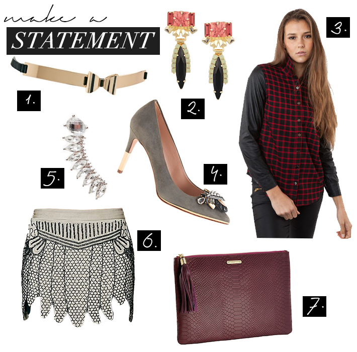 jewels, beaded, bow, statement earring, clutch