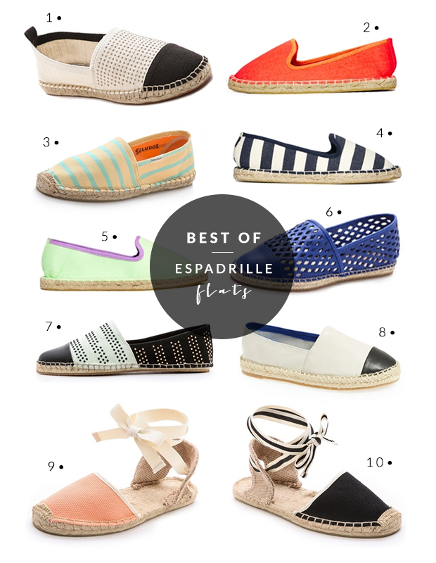 espadrilles, espadrille flats, summer, flats