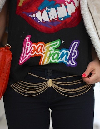mirrored aviators, ray ban, muscle tee, lisa frank, bomber jacket
