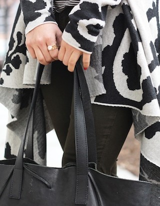 draped sweater, peruvian connection