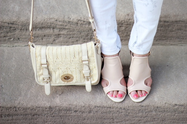 sole society, mih jeans, nude heels