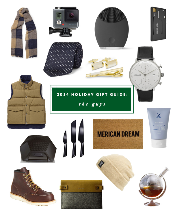 gift guide for him, gift guide men, gifts for men