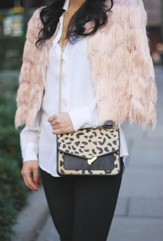 bcbg fringe jacket, fringe, equipment blouse, christine petric, the view from 5 ft. 2, style bloggers, new york bloggers, reiss