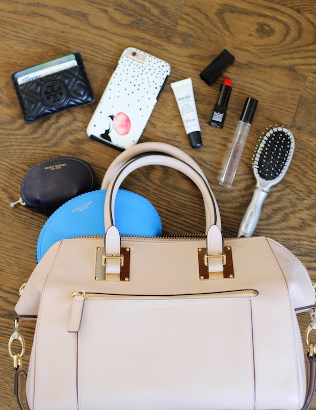 in my bag, purse essentials, henri bendel, the view from 5 ft. 2
