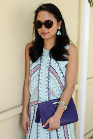 bcbgmaxazria dress, neiman marcus dress, puerto rico, kendra scott, via maya, giginew york