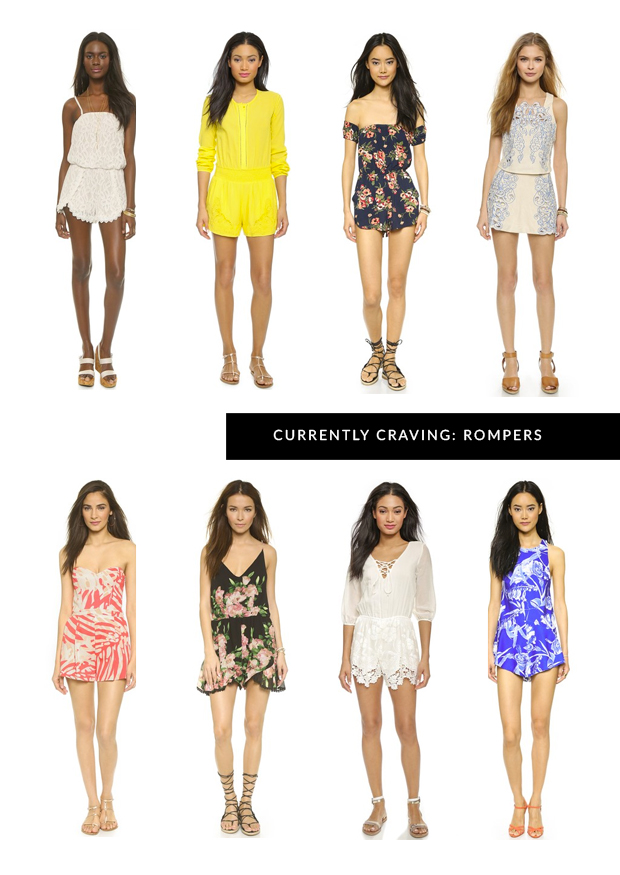 rompers, summer rompers, shopbop rompers