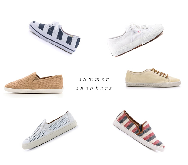 summer sneakers, sneakers, superga, kate spade, soludos