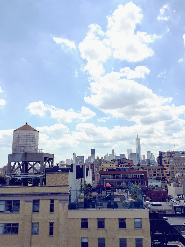 new york city, downtown skyline