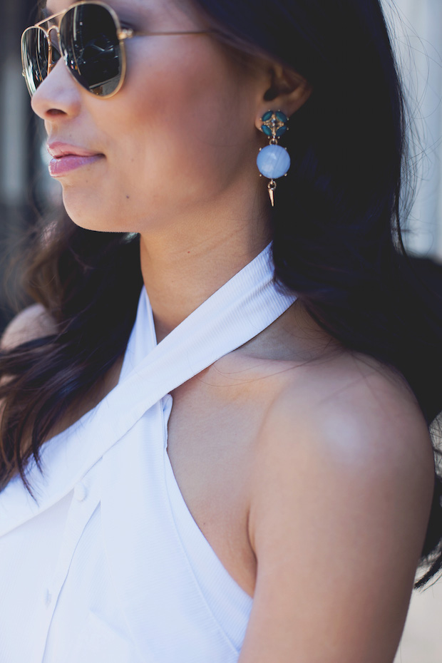 white shirtdress, summer outfits, aquazurra sexy thing booties, christine petric, the view from 5 ft. 2