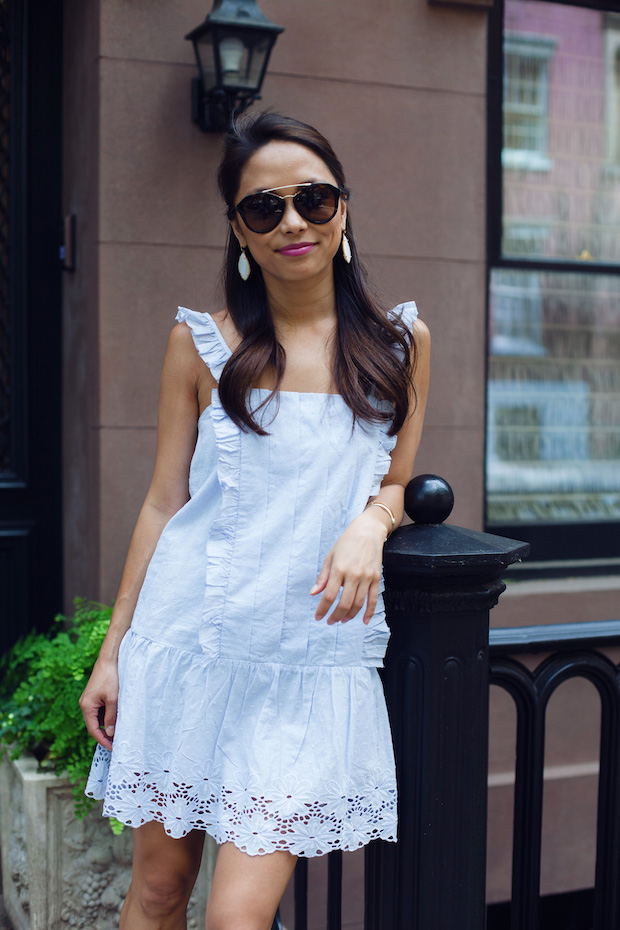 tularosa dress, christine petric, the view from 5 ft. 2, summer dresses, new york bloggers
