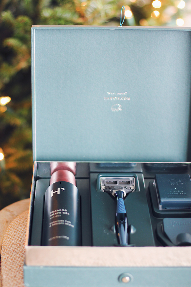 harrys shave kit, gifts for men, shave kit