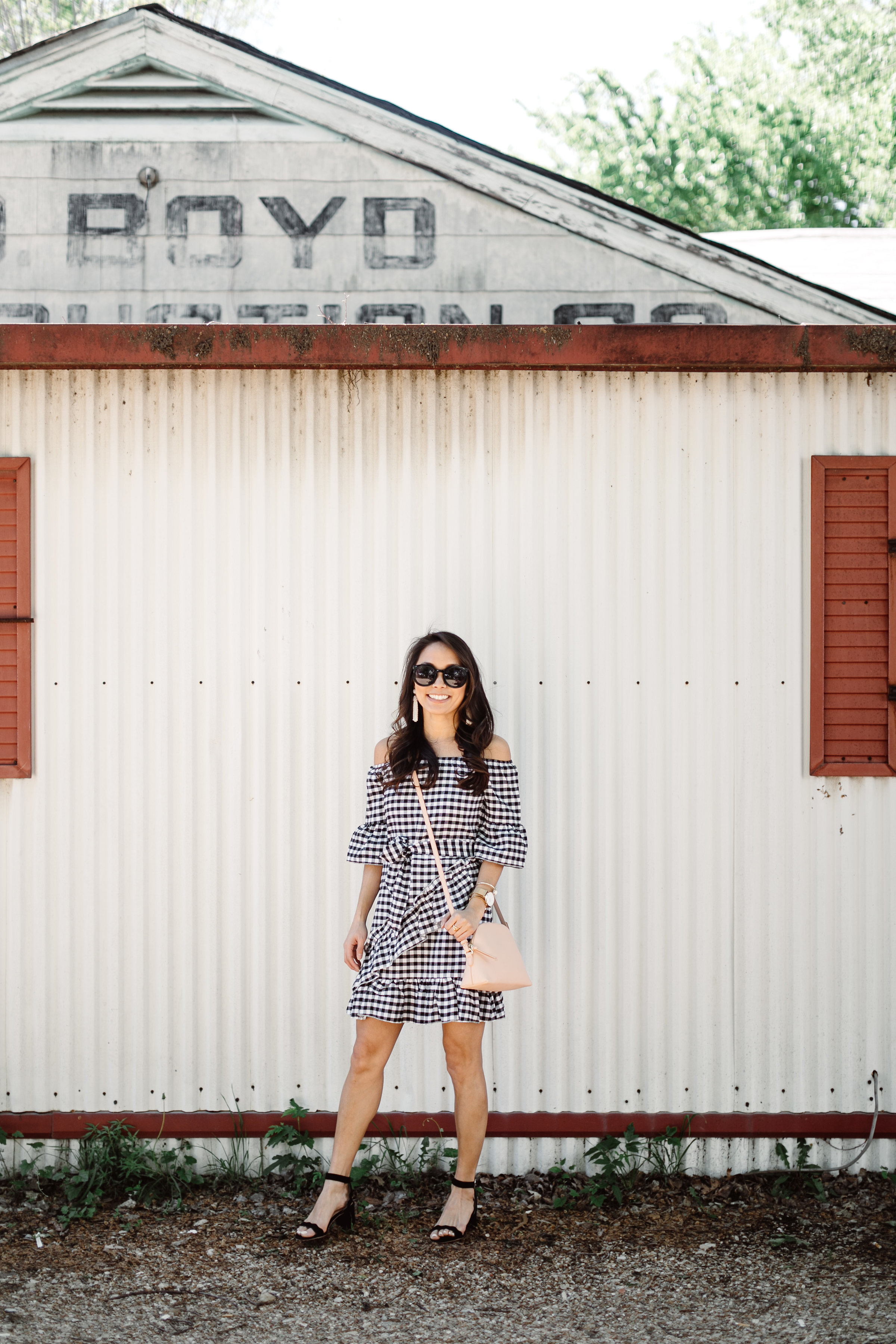 gingham dress, gingham, dresses under $50, southern style, the view from 5 ft. 2, petite dresses