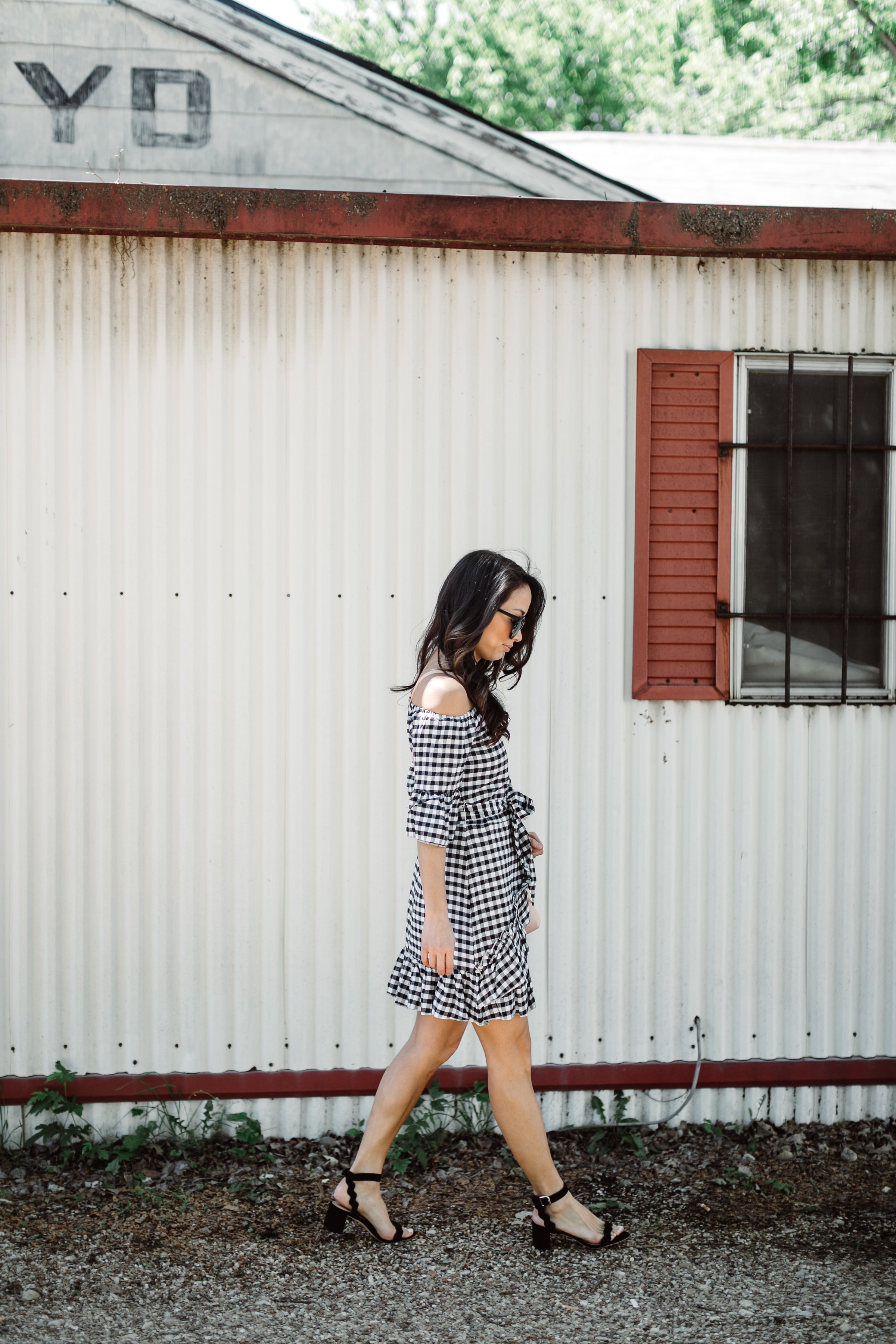 gingham dress, gingham, dresses under $50, southern style, the view from 5 ft. 2, petite dresses