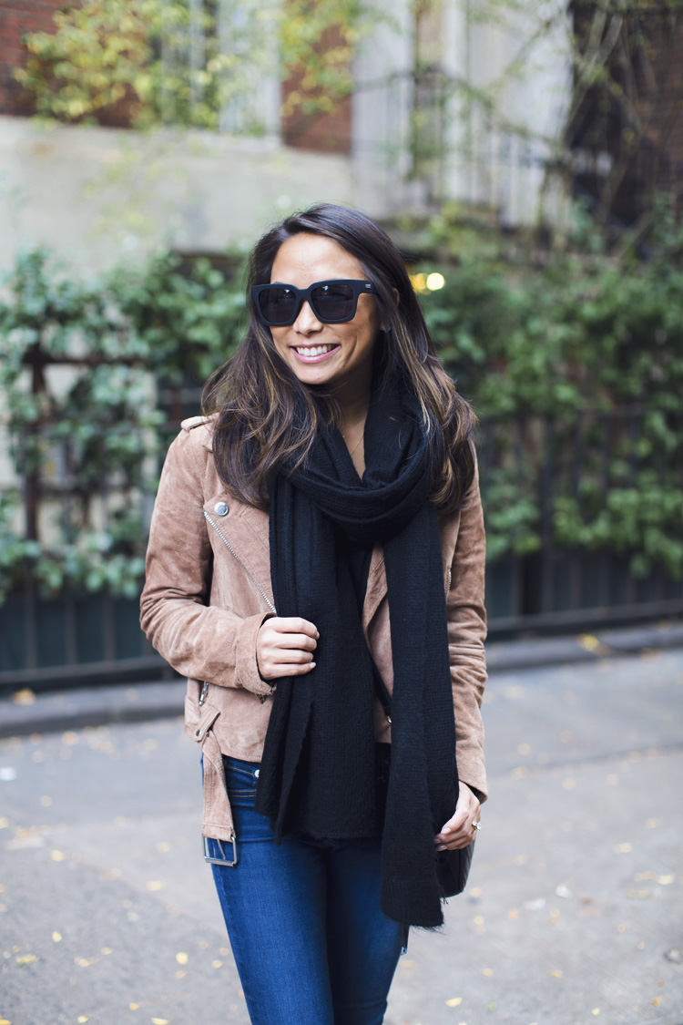 scarves under $50, nordstrom, booties, suede moto jacket