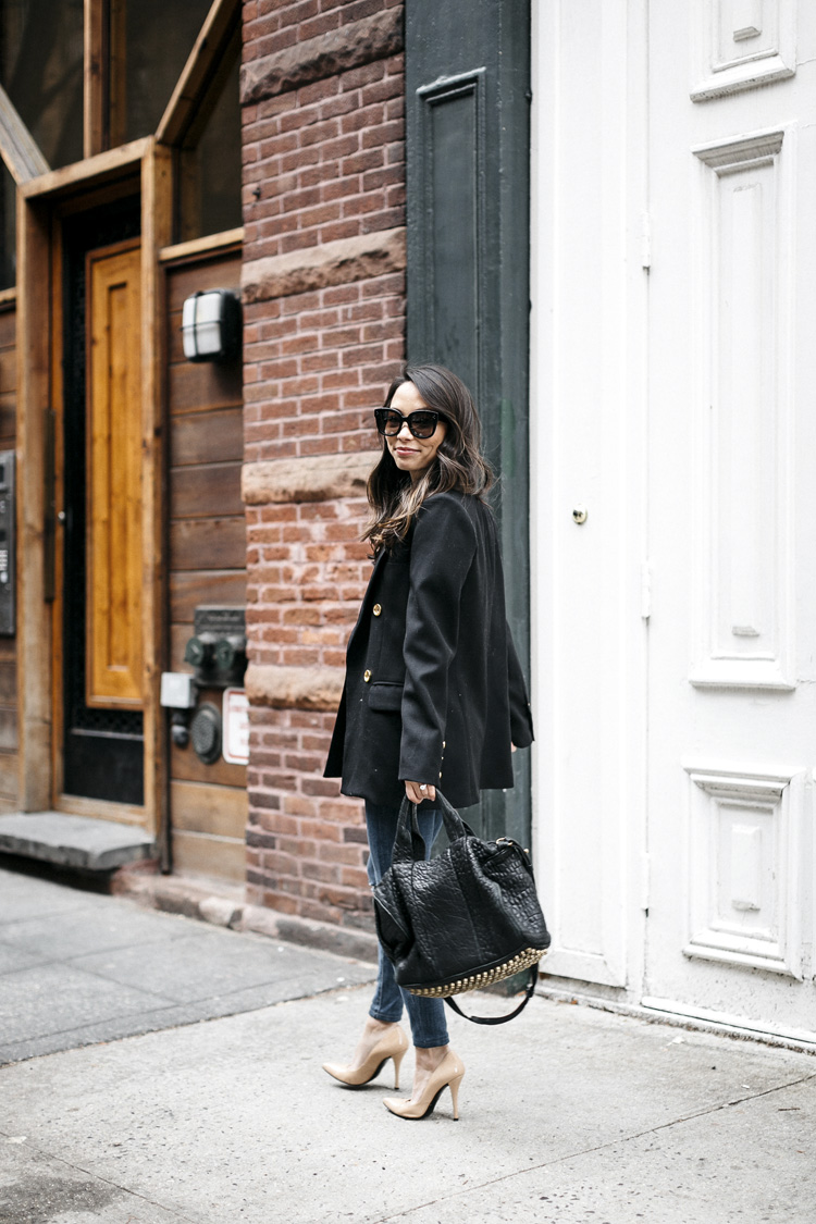 reformation blazer, oversized blazer, styling a blazer